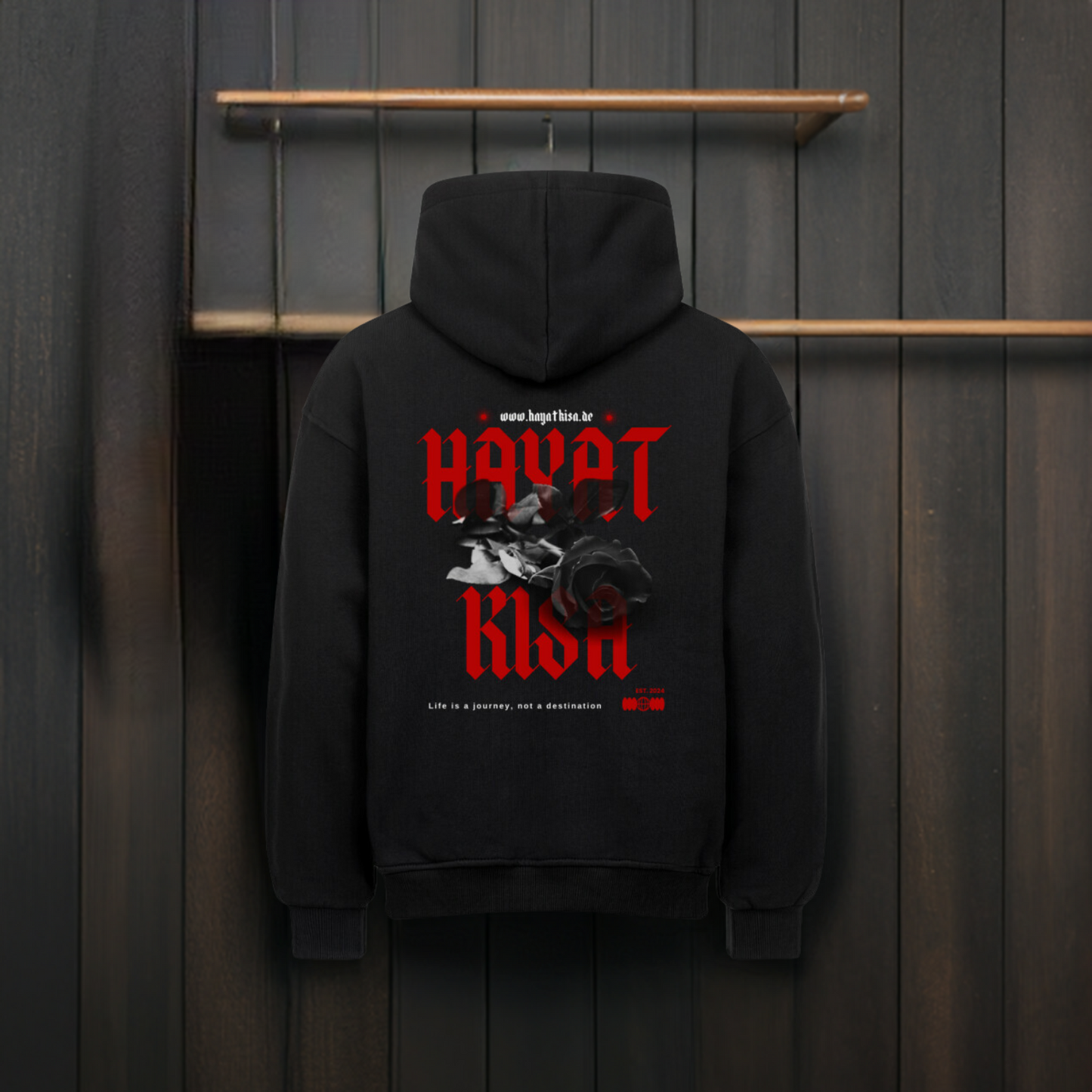 Black Rose Hoodie