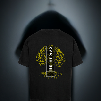Oversized T-shirt with back print