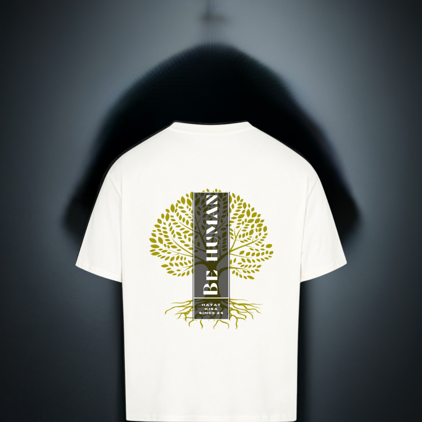 Oversized T-shirt with back print
