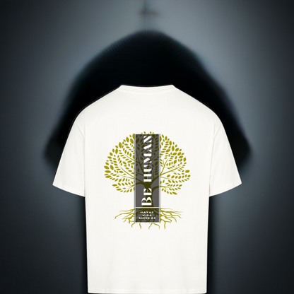 Oversized T-shirt with back print