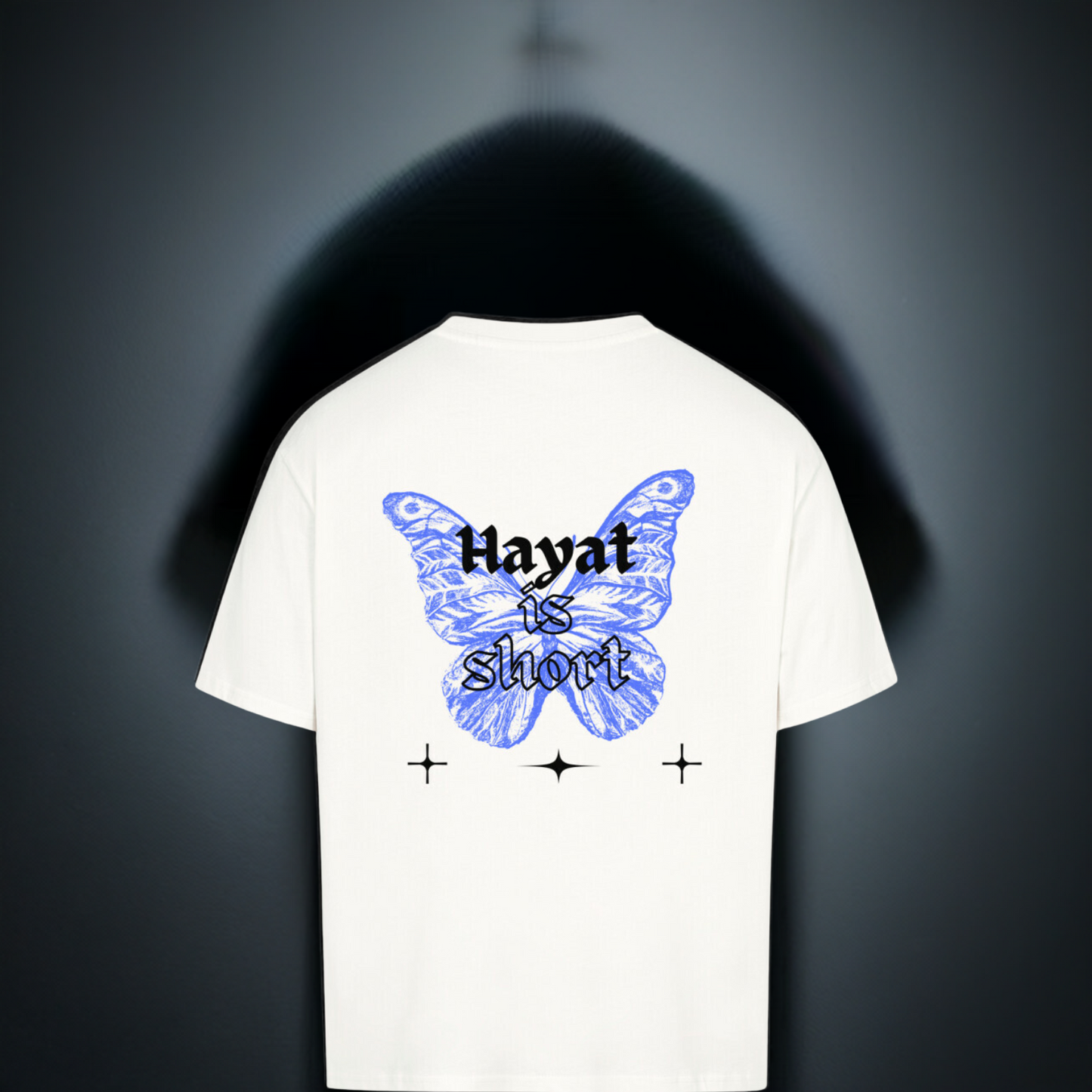 Oversized T-shirt with back print