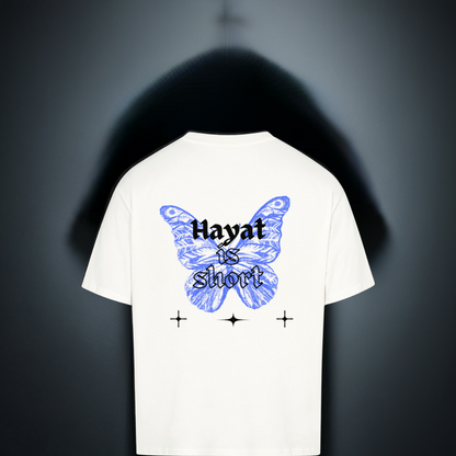 Oversized T-shirt with back print