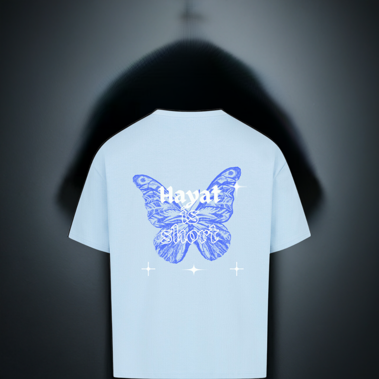Oversized T-shirt with back print