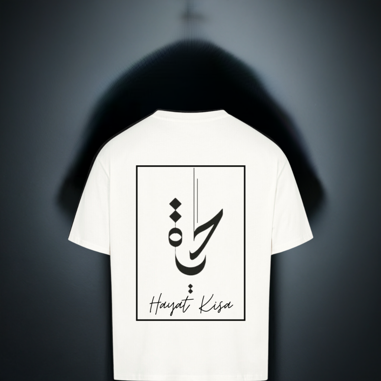 Oversized T-shirt with back print